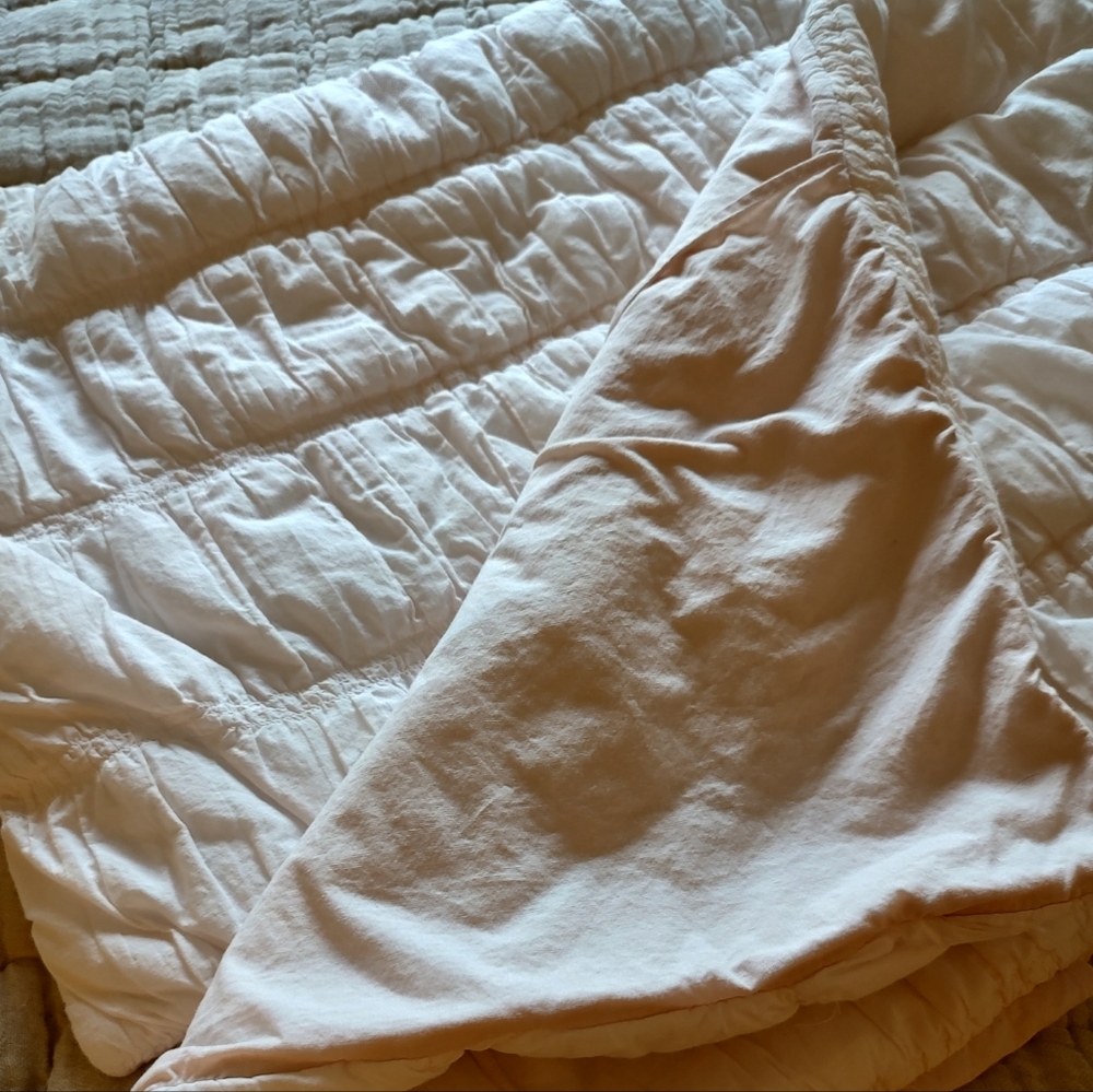 Nordstrom Home Blush Rushed Standard Pillow Shams - Picture 2 of 5